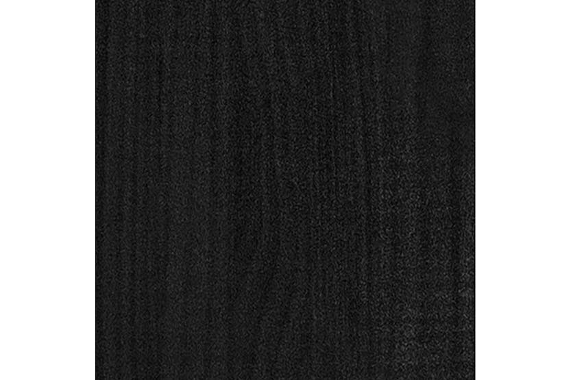 vidaXL 810807 Garden Planter Black 50x50x70cm Solid Pinewood vidaXL 810807 Garden Planter Black 50x50x70cm Solid Pinewood