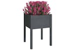 vidaXL 810803 Garden Planter Grey 50x50x70cm Solid Pinewood vidaXL 810803 Garden Planter Grey 50x50x70cm Solid Pinewood