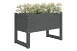 vidaXL 822119 Planter Grey 78x40x52cm Solid Wood Pine vidaXL 822119 Planter Grey 78x40x52cm Solid Wood Pine