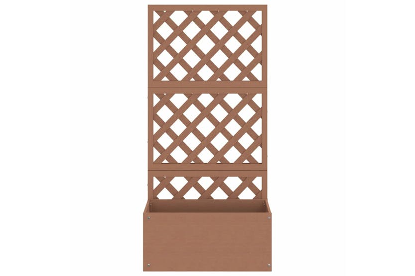 vidaXL 362575 Trellis Planter Brown 65x33x135cm Wpc vidaXL 362575 Trellis Planter Brown 65x33x135cm Wpc