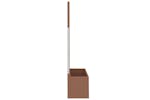 vidaXL 362575 Trellis Planter Brown 65x33x135cm Wpc vidaXL 362575 Trellis Planter Brown 65x33x135cm Wpc
