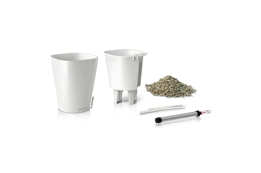 Lechuza 443315 Planter Deltini All-in-one High-gloss White Lechuza 443315 Planter Deltini All-in-one High-gloss White