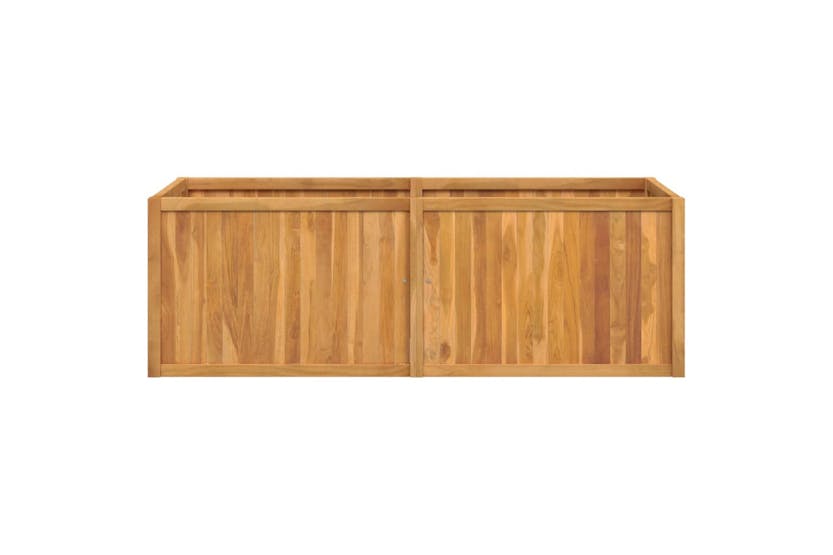 vidaXL 362663 Raised Bed 150x50x50cm Solid Wood Teak vidaXL 362663 Raised Bed 150x50x50cm Solid Wood Teak