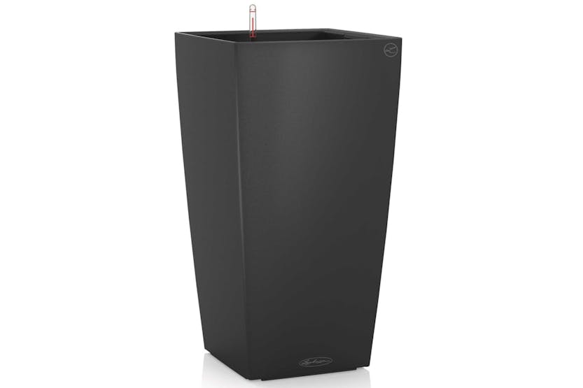 Lechuza Planter Cubico Color 40 All-in-one Slate 13158 Lechuza Planter Cubico Color 40 All-in-one Slate 13158