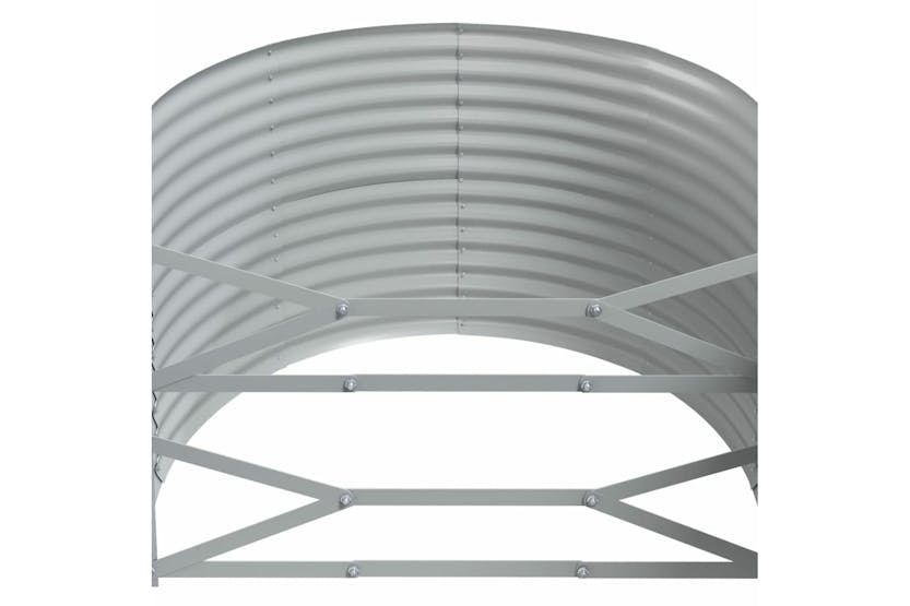 vidaXL 319075 Garden Raised Bed Powder-coated Steel 396x100x68cm Brown vidaXL 319075 Garden Raised Bed Powder-coated Steel 396x100x68cm Brown