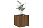 vidaXL 820501 Planter Box Brown Oak 40x40x40cm Engineered Wood vidaXL 820501 Planter Box Brown Oak 40x40x40cm Engineered Wood