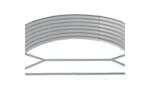 vidaXL 319027 Garden Raised Bed Powder-coated Steel 214x140x36cm Silver vidaXL 319027 Garden Raised Bed Powder-coated Steel 214x140x36cm Silver