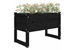 vidaXL 822121 Planter Black 78x40x52cm Solid Wood Pine vidaXL 822121 Planter Black 78x40x52cm Solid Wood Pine