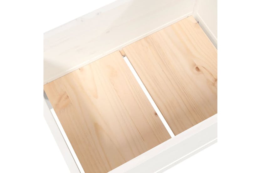vidaXL 822248 Planter White 178.5x44x75cm Solid Wood Pine vidaXL 822248 Planter White 178.5x44x75cm Solid Wood Pine