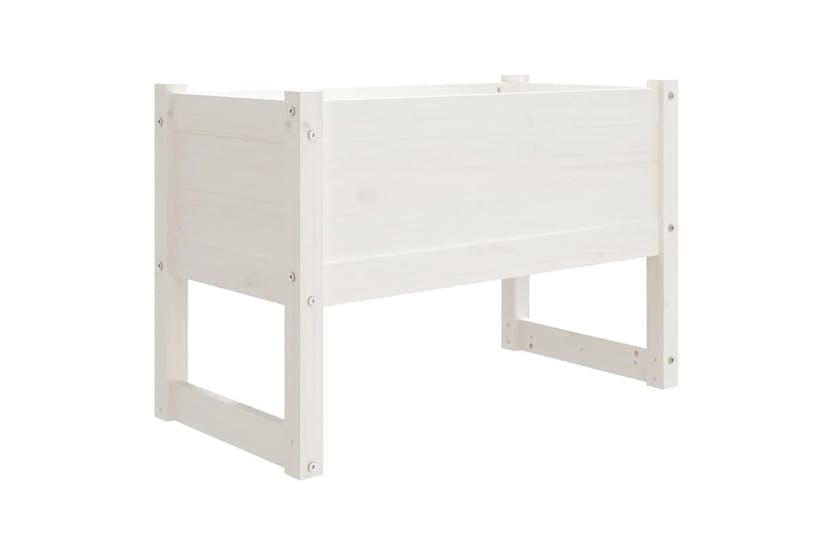 vidaXL 822118 Planter White 78x40x52cm Solid Wood Pine vidaXL 822118 Planter White 78x40x52cm Solid Wood Pine