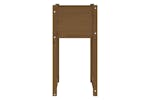 vidaXL 822129 Planters 2 Pcs Honey Brown 40x40x81cm Solid Wood Pine vidaXL 822129 Planters 2 Pcs Honey Brown 40x40x81cm Solid Wood Pine