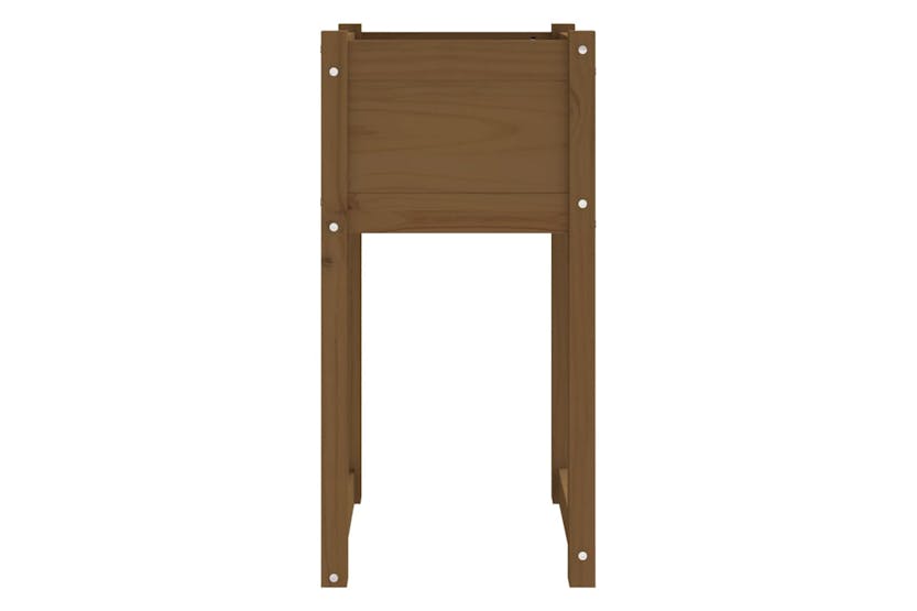 vidaXL 822129 Planters 2 Pcs Honey Brown 40x40x81cm Solid Wood Pine vidaXL 822129 Planters 2 Pcs Honey Brown 40x40x81cm Solid Wood Pine