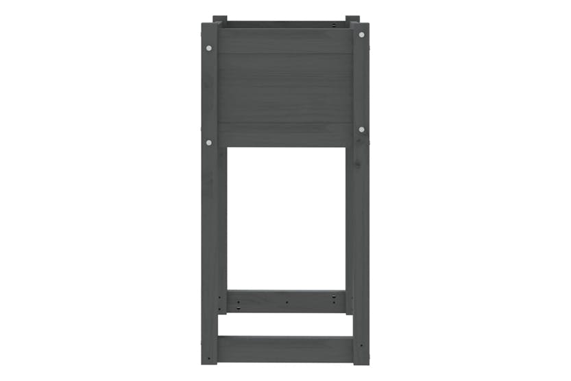 vidaXL 822126 Planter Grey 40x40x81cm Solid Wood Pine vidaXL 822126 Planter Grey 40x40x81cm Solid Wood Pine