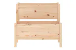 vidaXL 822257 Planter 84.5x84x75cm Solid Wood Pine vidaXL 822257 Planter 84.5x84x75cm Solid Wood Pine