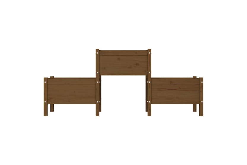 vidaXL 822250 Planter Honey Brown 178.5x44x75cm Solid Wood Pine vidaXL 822250 Planter Honey Brown 178.5x44x75cm Solid Wood Pine