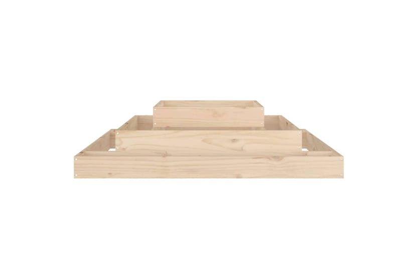 vidaXL 823871 Planter 110x110x27cm Solid Wood Pine vidaXL 823871 Planter 110x110x27cm Solid Wood Pine