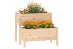 vidaXL 822257 Planter 84.5x84x75cm Solid Wood Pine vidaXL 822257 Planter 84.5x84x75cm Solid Wood Pine