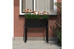 vidaXL 822136 Planter Black 78x40x81cm Solid Wood Pine vidaXL 822136 Planter Black 78x40x81cm Solid Wood Pine