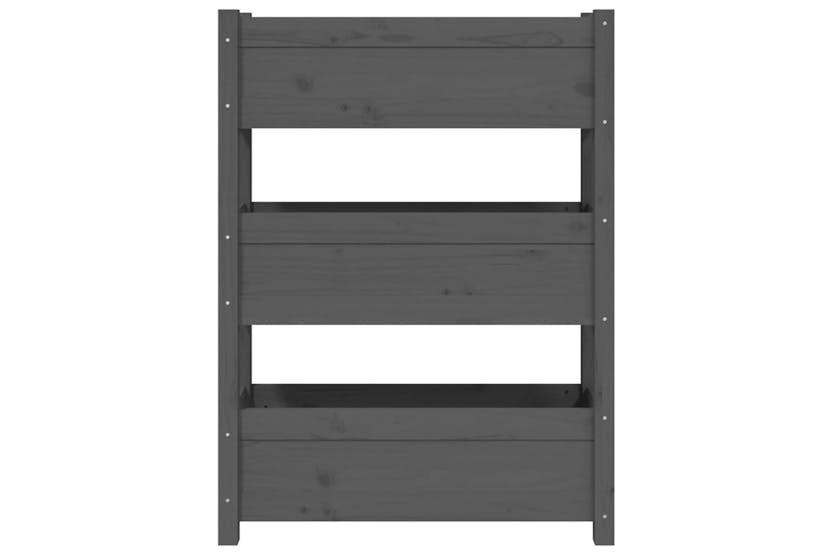 vidaXL 823936 Planter Grey 77x25x104.5cm Solid Wood Pine vidaXL 823936 Planter Grey 77x25x104.5cm Solid Wood Pine