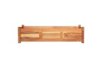 vidaXL 3057522 Garden Raised Beds 2 Pcs Acacia Wood 100x30x25cm vidaXL 3057522 Garden Raised Beds 2 Pcs Acacia Wood 100x30x25cm