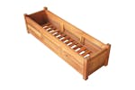vidaXL 3057522 Garden Raised Beds 2 Pcs Acacia Wood 100x30x25cm vidaXL 3057522 Garden Raised Beds 2 Pcs Acacia Wood 100x30x25cm