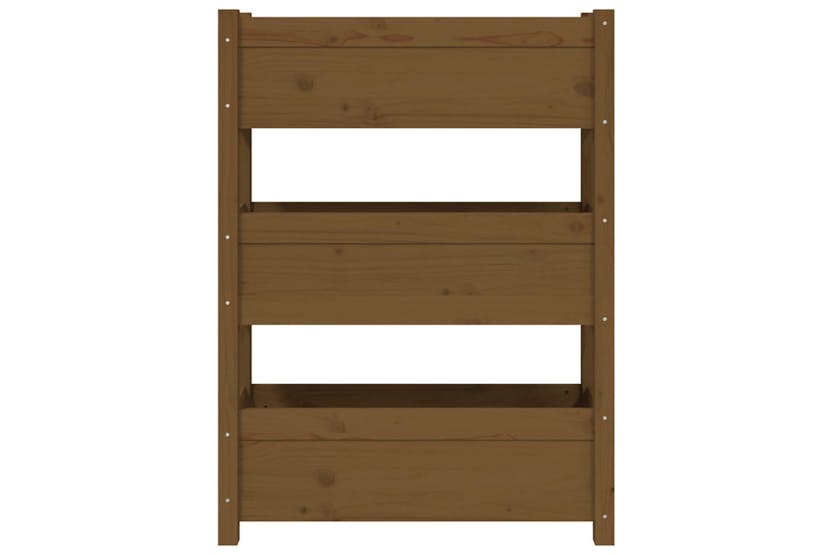 vidaXL 823937 Planter Honey Brown 77x25x104.5cm Solid Wood Pine vidaXL 823937 Planter Honey Brown 77x25x104.5cm Solid Wood Pine