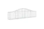vidaXL 3145367 Arched Gabion Baskets 2 Pcs 200x30x40/60cm Galvanised Iron vidaXL 3145367 Arched Gabion Baskets 2 Pcs 200x30x40/60cm Galvanised Iron