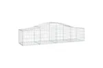 vidaXL 3145582 Arched Gabion Baskets 7 Pcs 200x50x40/60cm Galvanised Iron vidaXL 3145582 Arched Gabion Baskets 7 Pcs 200x50x40/60cm Galvanised Iron