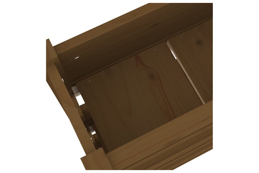 vidaXL 823937 Planter Honey Brown 77x25x104.5cm Solid Wood Pine vidaXL 823937 Planter Honey Brown 77x25x104.5cm Solid Wood Pine