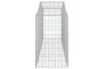 vidaXL 3145633 Arched Gabion Baskets 18 Pcs 200x50x80/100cm Galvanised Iron vidaXL 3145633 Arched Gabion Baskets 18 Pcs 200x50x80/100cm Galvanised Iron