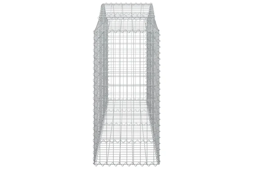 vidaXL 3145646 Arched Gabion Baskets 8 Pcs 200x50x100/120cm Galvanised Iron vidaXL 3145646 Arched Gabion Baskets 8 Pcs 200x50x100/120cm Galvanised Iron