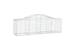 vidaXL 3145608 Arched Gabion Baskets 12 Pcs 200x50x60/80cm Galvanised Iron vidaXL 3145608 Arched Gabion Baskets 12 Pcs 200x50x60/80cm Galvanised Iron