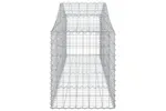 vidaXL 3145611 Arched Gabion Baskets 15 Pcs 200x50x60/80cm Galvanised Iron vidaXL 3145611 Arched Gabion Baskets 15 Pcs 200x50x60/80cm Galvanised Iron