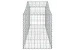 vidaXL 3145608 Arched Gabion Baskets 12 Pcs 200x50x60/80cm Galvanised Iron vidaXL 3145608 Arched Gabion Baskets 12 Pcs 200x50x60/80cm Galvanised Iron