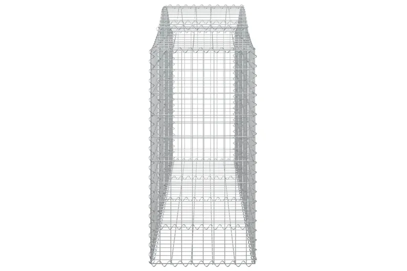 vidaXL 3145665 Arched Gabion Baskets 6 Pcs 200x50x120/140cm Galvanised Iron vidaXL 3145665 Arched Gabion Baskets 6 Pcs 200x50x120/140cm Galvanised Iron