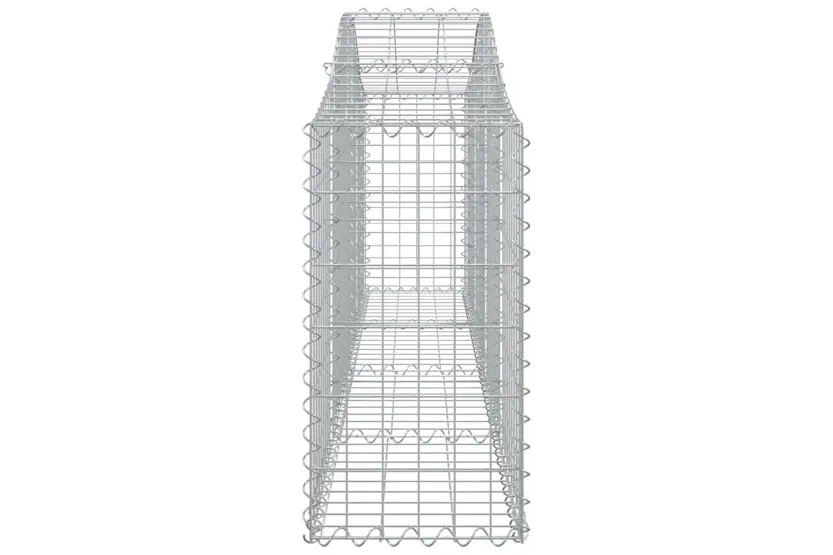 vidaXL 3145391 Arched Gabion Baskets 5 Pcs 200x30x60/80cm Galvanised Iron vidaXL 3145391 Arched Gabion Baskets 5 Pcs 200x30x60/80cm Galvanised Iron