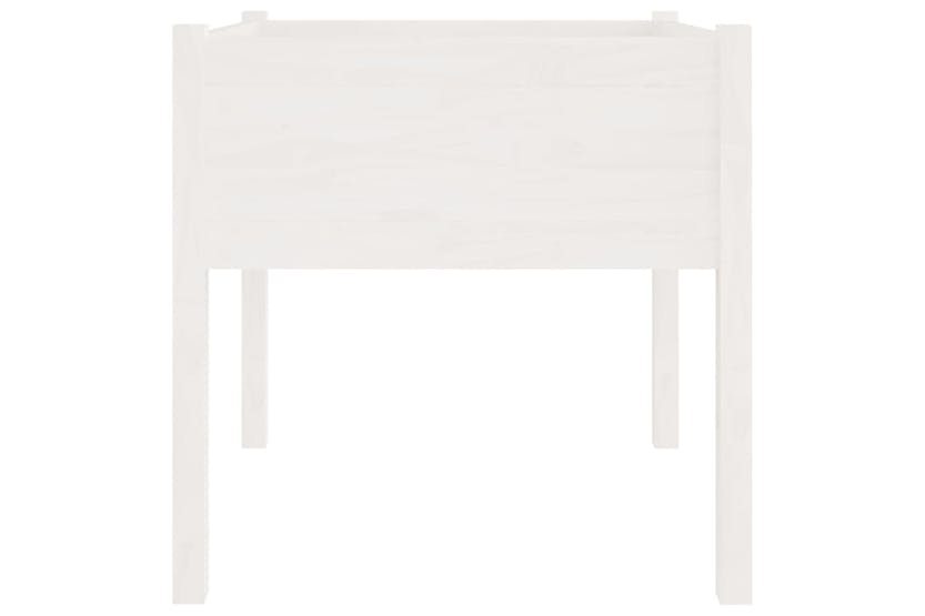 vidaXL 810812 Garden Planters 2 Pcs White 70x70x70cm Solid Pinewood vidaXL 810812 Garden Planters 2 Pcs White 70x70x70cm Solid Pinewood