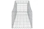 vidaXL 3145582 Arched Gabion Baskets 7 Pcs 200x50x40/60cm Galvanised Iron vidaXL 3145582 Arched Gabion Baskets 7 Pcs 200x50x40/60cm Galvanised Iron