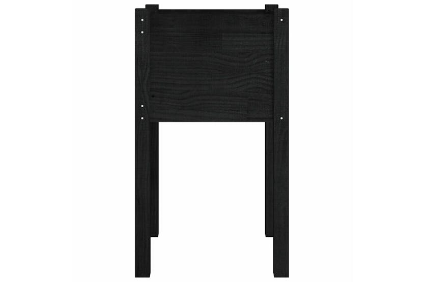 vidaXL 810797 Garden Planter Black 40x40x70cm Solid Pinewood vidaXL 810797 Garden Planter Black 40x40x70cm Solid Pinewood