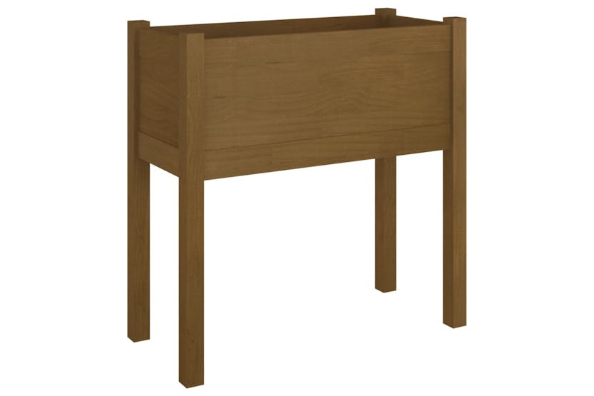 vidaXL 810826 Garden Planters 2 Pcs Honey Brown 70x31x70cm Solid Pinewood vidaXL 810826 Garden Planters 2 Pcs Honey Brown 70x31x70cm Solid Pinewood