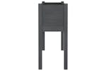 vidaXL 810824 Garden Planters 2 Pcs Grey 70x31x70cm Solid Pinewood vidaXL 810824 Garden Planters 2 Pcs Grey 70x31x70cm Solid Pinewood