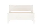 vidaXL 822263 Planter White 110x84x75cm Solid Wood Pine vidaXL 822263 Planter White 110x84x75cm Solid Wood Pine