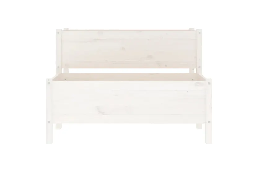 vidaXL 822263 Planter White 110x84x75cm Solid Wood Pine vidaXL 822263 Planter White 110x84x75cm Solid Wood Pine