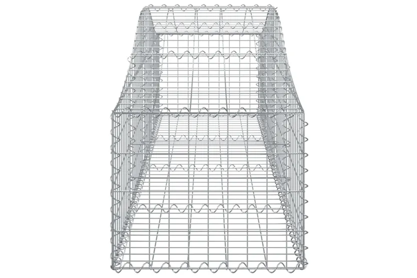 vidaXL 3145581 Arched Gabion Baskets 6 Pcs 200x50x40/60cm Galvanised Iron vidaXL 3145581 Arched Gabion Baskets 6 Pcs 200x50x40/60cm Galvanised Iron
