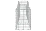 vidaXL 3145370 Arched Gabion Baskets 5 Pcs 200x30x40/60cm Galvanised Iron vidaXL 3145370 Arched Gabion Baskets 5 Pcs 200x30x40/60cm Galvanised Iron