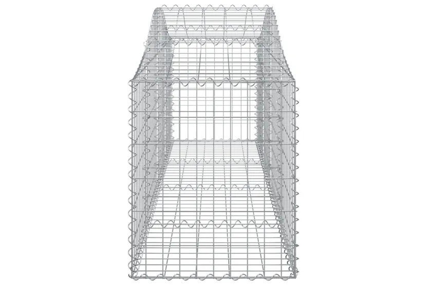 vidaXL 3145600 Arched Gabion Baskets 4 Pcs 200x50x60/80cm Galvanised Iron vidaXL 3145600 Arched Gabion Baskets 4 Pcs 200x50x60/80cm Galvanised Iron