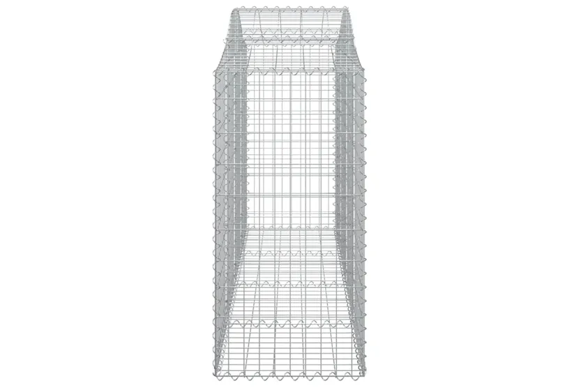 vidaXL 3145648 Arched Gabion Baskets 10 Pcs 200x50x100/120cm Galvanised Iron vidaXL 3145648 Arched Gabion Baskets 10 Pcs 200x50x100/120cm Galvanised Iron