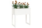vidaXL 822133 Planter White 78x40x81cm Solid Wood Pine vidaXL 822133 Planter White 78x40x81cm Solid Wood Pine