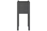 vidaXL 810783 Garden Planter Grey 31x31x70cm Solid Pinewood vidaXL 810783 Garden Planter Grey 31x31x70cm Solid Pinewood