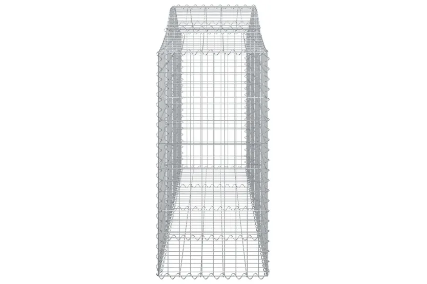 vidaXL 3145655 Arched Gabion Baskets 20 Pcs 200x50x100/120cm Galvanised Iron vidaXL 3145655 Arched Gabion Baskets 20 Pcs 200x50x100/120cm Galvanised Iron